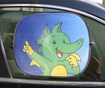 Promotional Polyester Side Car Sunshade