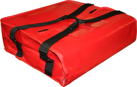 Red Insulated Pizza Delivery Bag