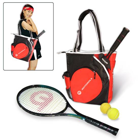 Polyester Sports Tote Tennis Bag