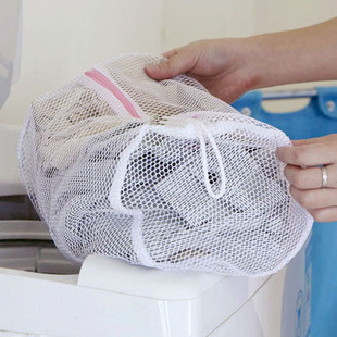 Hot selling White Mesh Laundry Bag