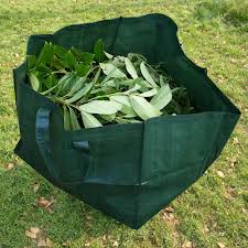 PE Fabric Folding Leaf Collection Garden Waste Bag