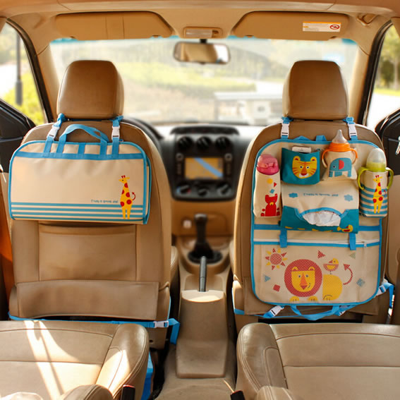 Foldable Hanging Baby Backseat Car Organizer
