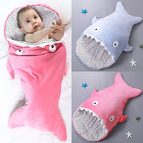 Shark Shaped Baby Bunting Bag Baby Sleeping Bag