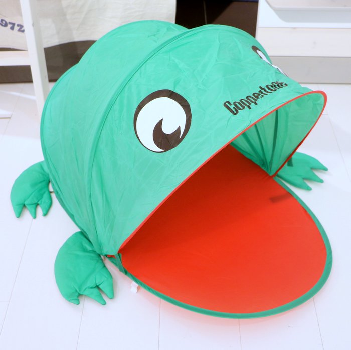 Cartoon Frog Shaped Folding Pop up Indoor Baby Kids Tent
